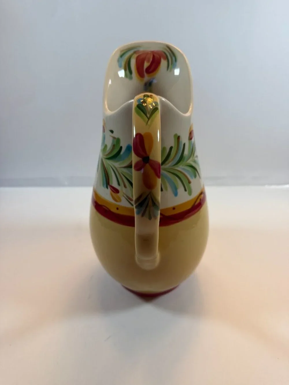 Southern Living At Home Gail Pittman Hand-Painted Siena Carafe Pitcher - 80oz.